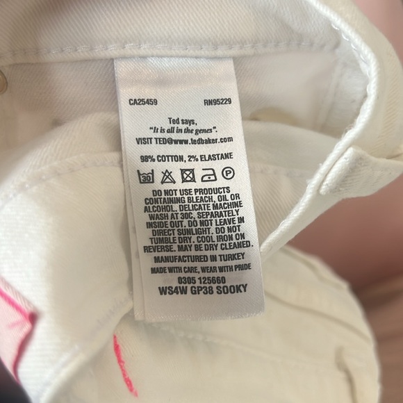 Ted Baker white skinny jeans - Picture 6 of 7